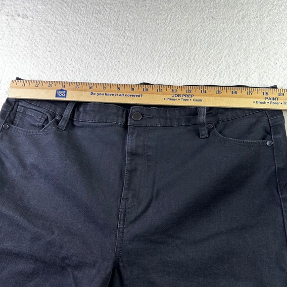 ❌SOLD❌Buffalo David Bitton Alyssa High Rise‎ Straight Leg Stretch Denim Jeans Sz - Picture 15 of 16